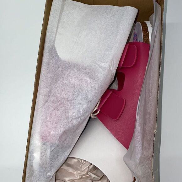 New Joules PENLEY PRINTED SLIDER SANDAL (run big - Picture 9 of 12